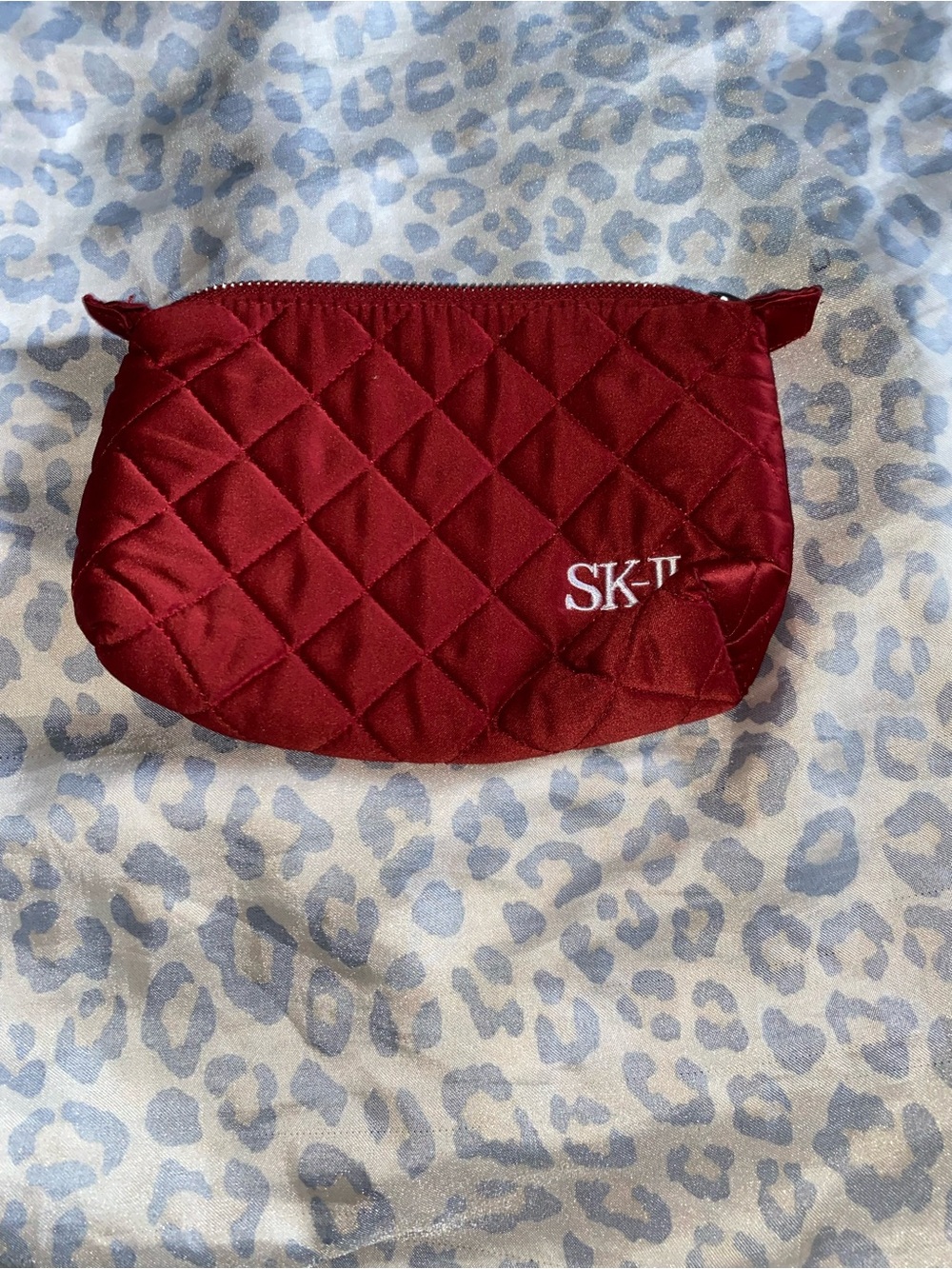 Res quilted cosmetic bag